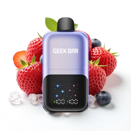 GEEK BAR 2GO 50000 Puffs Pantalla Grande, 20mL, 5% Nic, Sabores Ajustables, Bayas Mixtas Ice - Fumotvapemexico