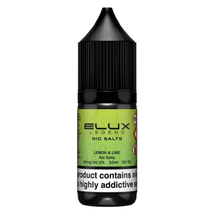 Elux Lemon & Lime Nic Salt Vape Juice 10ml