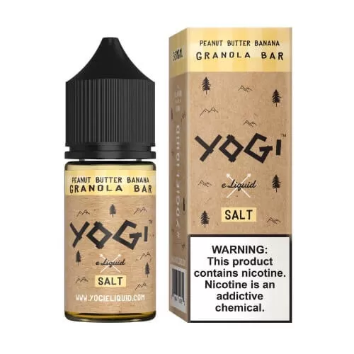 Yogi Salt E-Liquid – Original Granola Bar 30ml