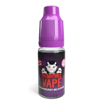 Strawberry Milkshake 10 X 10ml E-Liquid by Vampire Vape