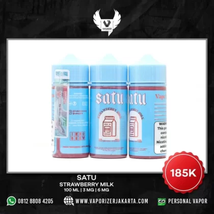 SATU STRAWBERRY 100 ML - 3 mg / 6 mg / 100 ml
