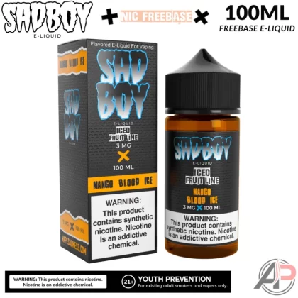 Sadboy Mango Blood Ice E-Liquid 100mL - Vape Product, Vape Product
