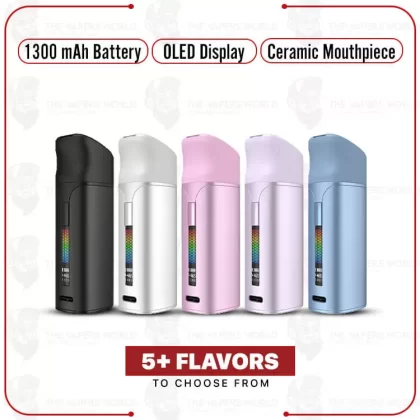 Yocan Black Pocket Mini Vaporizer - Silver, Purple (E8DACD)