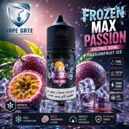Frozen Max Passion Saltnic 30ml - Sam Vapes