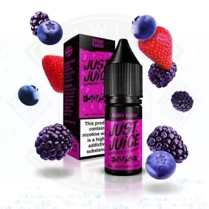 Just Juice 50/50 Berry Burst 10ml - Strength#3mg>6mg>12mg