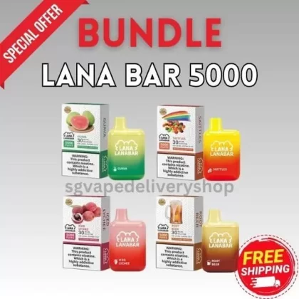 Lana Bar 5000 Puffs Bundle