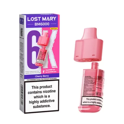 Lost Mary BM6000 Prefilled Pod Cherry Berry