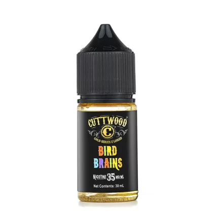 CUTTWOOD Salt - Gold Series - Bird Brains - 30ML E-Liquid - 35MG