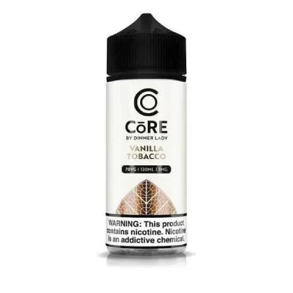 CORE by Dinner Lady E Liquid – Vanilla Tobacco - Vapexotic In