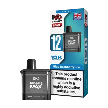 Blue Raspberry Ice IVG Smart Max Refill Pack - 10mg