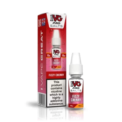 IVG Pro Fizzy Cherry Nic Salt - 10mg