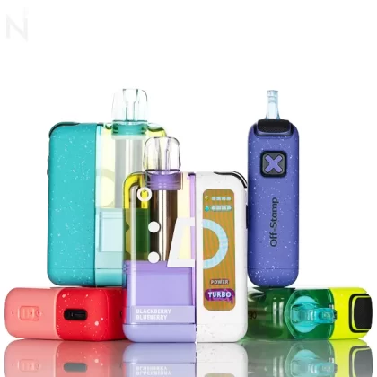 Off-Stamp X-Cube 35K Crystal Edition Disposable FULL KIT - Blueberry Apple Cobbler