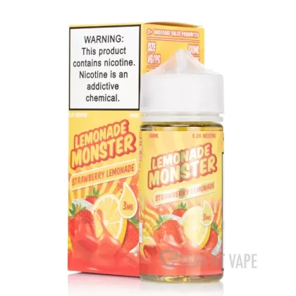 Strawberry Lemonade – Lemonade Monster – 100mL - Ecigpremium