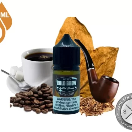 Tobacco Coffee by Nitro’s Cold Brew Salted Blends 30ml