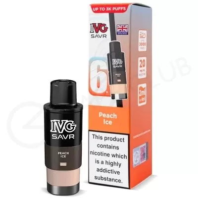 Peach Ice IVG Savr Refill Pack - Ecigpremium
