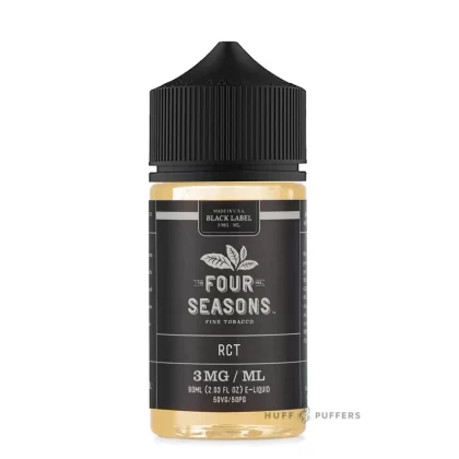 Four Seasons Black Label – RCT 60mL - Vape Product, Vape Product