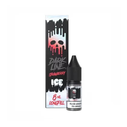 Longfill Aromat Dark Line Ice 8/10ml Strawberry