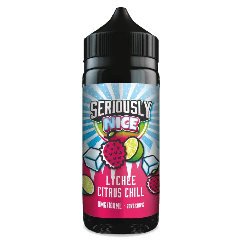 Doozy Seriously Nice 100ml E-Liquid Shortfill Lychee Citrus Chill - Title#0mg (FEC3B4)