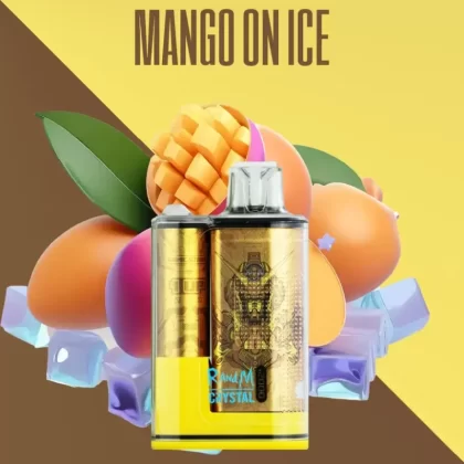 FUMOT Vape randm tornado Crystal 12000 Mango On Ice