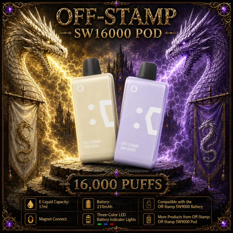 Off-Stamp SW16000 Pod - Kiberry Chew (WHT Series)