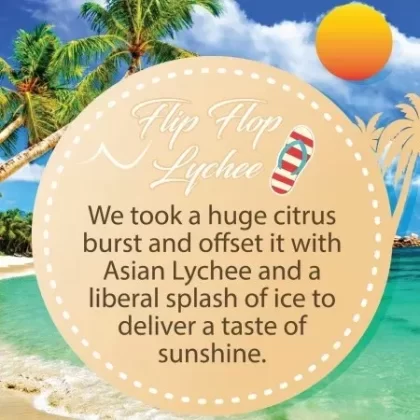 Flip Flop Lychee – Summer Holidays