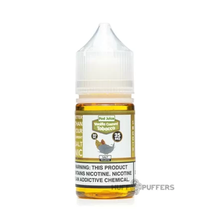 Pod Juice – Vanilla Custard Tobacco 30mL - Vape Product, Vape Product