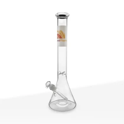 Private Label | Custom Classic Beaker | 14mm – Clear Custom – Various Sizes