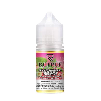 RUFPUF– SLICK STRAWBERRY RASPBERRY CHERRY ICE(20/35/50) mg - Vape Product, Vape Product