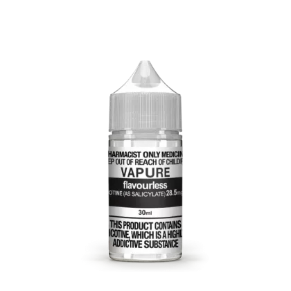 VAPURE Unflavoured Salts (1 x 30ml)