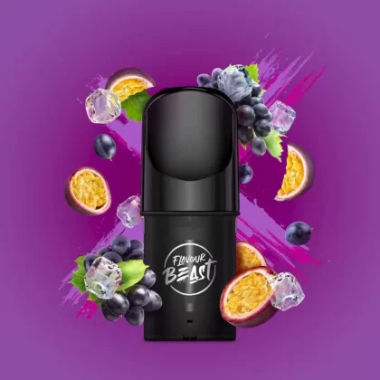 Flavour Beast Pods – STLTH Compatible – Groovy Grape Passionfruit Iced