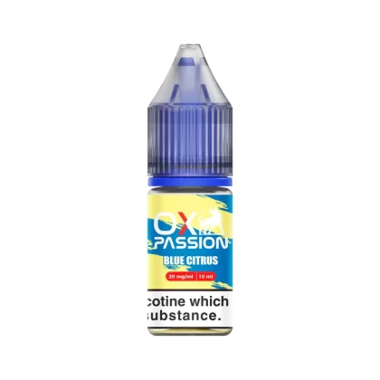 Oxva Ox Passion Blue Citrus Nic Salt - 10mg - Vape Product (7AD5B6)