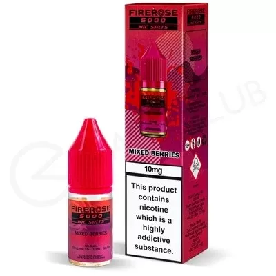 Mixed Berries Nic Salt E-Liquid by Elux Firerose