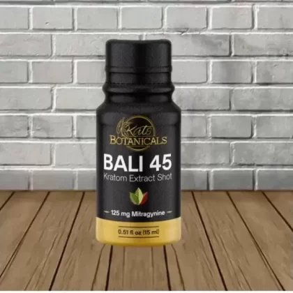 Kats Botanicals Bali 45 Liquid Kratom Extract Shot