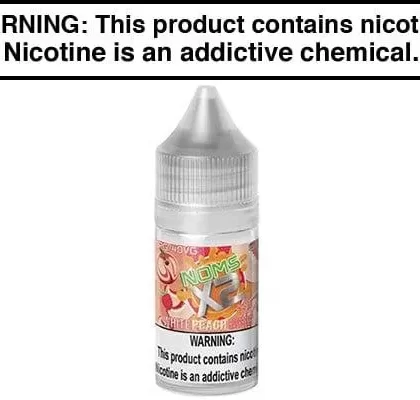 WHITE PEACH RASPBERRY BY NOMENON NOMS X2 SALTS 30ML - Vapejuice