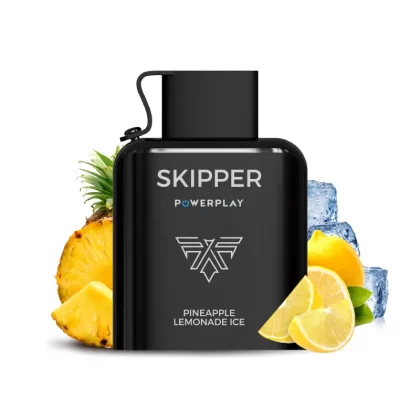 Skipper Powerplay – Pineapple Lemonade Ice Disposable Pod (16000 Puff) (50Mg)