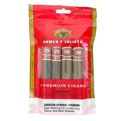 Romeo y Julieta 1875 and Reserva Real Fresh Packs