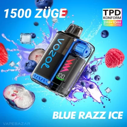 Vozol Vista Plug – Blue Razz Ice Starter Kit - Vapebazar