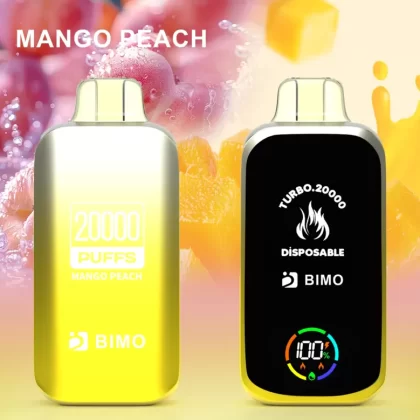 BIMO Turbo 20000 Puffs – Mango Peach - Vape Store