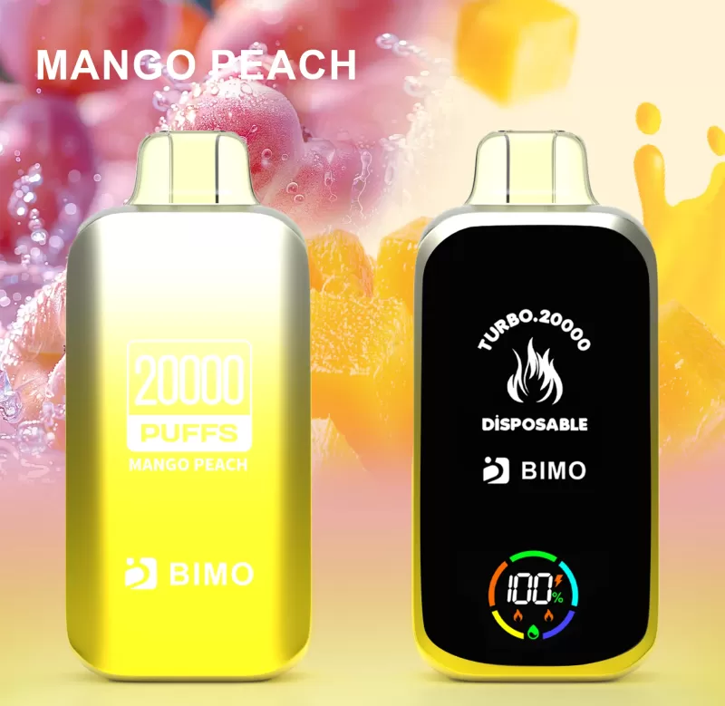 BIMO Turbo 20000 Puffs – Mango Peach - Vape Store