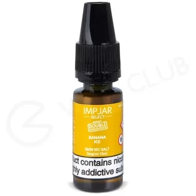 Banana Ice Nic Salt E-Liquid by Imp Jar Select - Ecigpremium