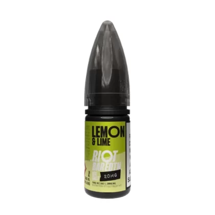 Lemon and Lime Nic Salt E-Liquid Bar Edition by Riot Squad (10ml) - 10mg