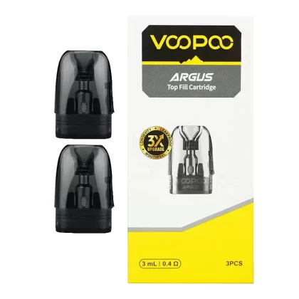 Voopoo Argus Replacement Pods – 3 Pack - 0.4ohm Pods, 0.7ohm Pods