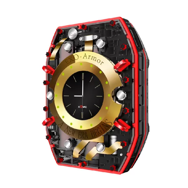 XOMO EXO-Armor 300W TC Box Mod by dual 18650 batteries - Matte Black - Image 2