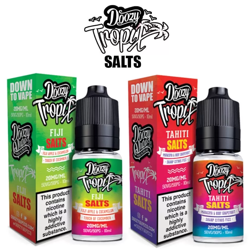 Cherry Sour Raspberry Seriously Salty – Doozy Nic Salts e Liquid 10ml – TPD - Vapestorm Co - Image 3