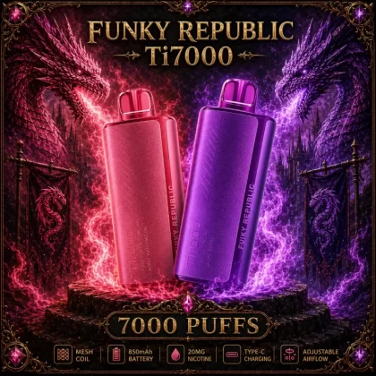 Funky Republic Ti7000 - Berry Mix (Super Berry)