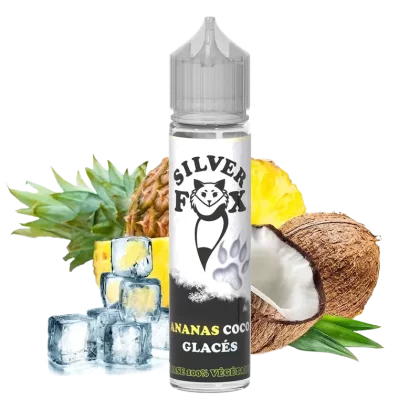 Pineapple Coconut ice Silver Fox 50ml shake and vape e-liquid