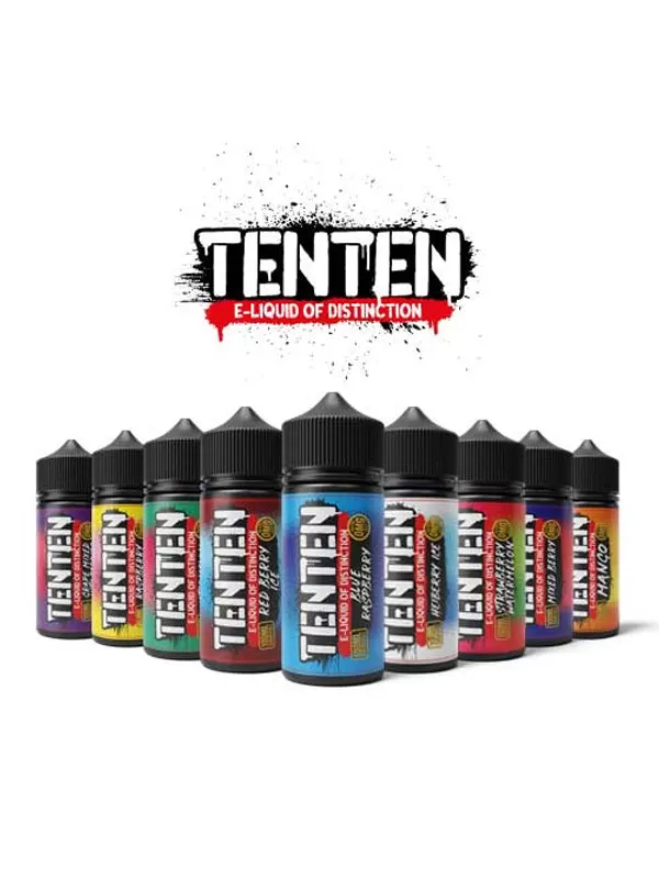 Red Berry Ice TenTen E Liquid 120ml - 3mg - Image 2