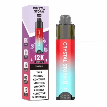 Crystal Storm Bar 12K Vape Kit Box of 5