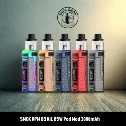 SMOK RPM 85 Kit 85W Pod Mod 3000mAh Pod Kit Type C Vape Kit Starter Kit in Dubai, UAE - Vapeshopdubaiuae
