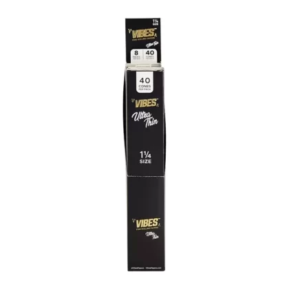 Vibes Ultra Thin Cones 1 1/4 40pk - Ejuicewarehouse